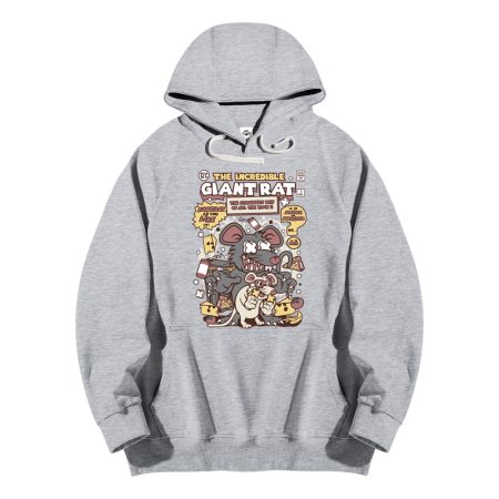 The Incredible Giant Rat Grey Hoodie